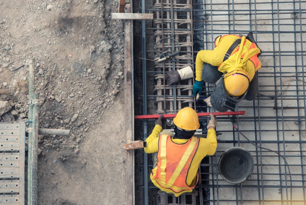 La seguridad en la construcción, cemento, cemento gris, concreto