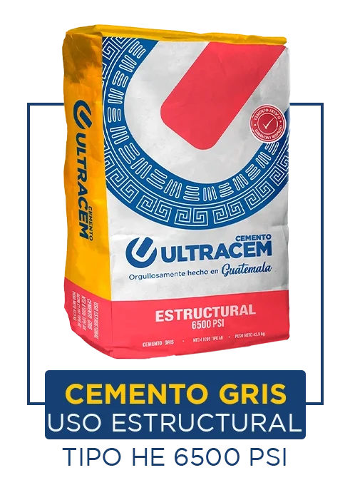Cemento gris uso estructural